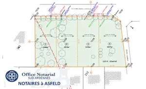Terrain a batir a vendre Asfeld 08190 Ardennes 08 1300 m2 53000 euros 021/1764 001