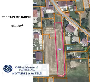 Terrains de loisirs bois etangs a vendre Villers-devant-le-Thour 08190 Ardennes 08 5760 euros 021/1834 001