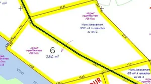 Terrain a batir a vendre Châteaubourg 35220 Ille-et-Vilaine 35 678 m2 154000 euros lot 6 001