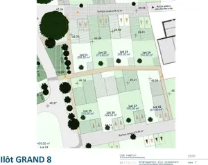 Terrain a batir a vendre Châteaubourg 35220 Ille-et-Vilaine 35 250 m2 69680 euros le grand 8 001