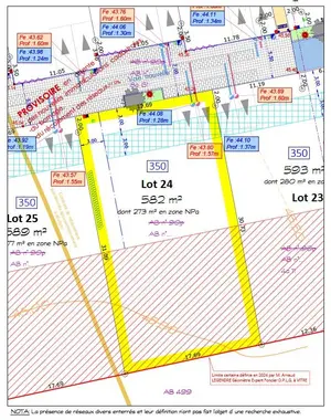 Terrain a batir a vendre Châteaubourg 35220 Ille-et-Vilaine 35 582 m2 151320 euros 35117/1029 001