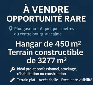 Divers a vendre Plougasnou 29630 Finistère 29 450 m2 284580 euros 29107-2755 001