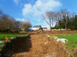 Terrain a batir a vendre Guémené-sur-Scorff 56160 Morbihan 56 18465 euros 56075-2005 001