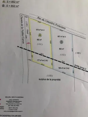 Terrain a batir a vendre Hargicourt 02420 Aisne 02 18500 euros 80105-487 001