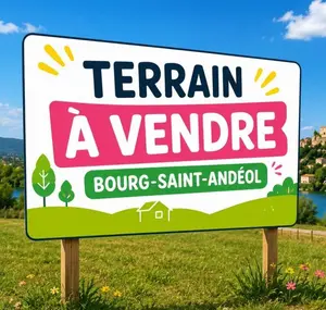 Terrain a batir a vendre Bourg-Saint-Andéol 07700 Ardèche 07 49900 euros 26060-831 001