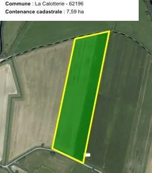 Terrains de loisirs bois etangs a vendre La Calotterie 62170 Pas-de-Calais 62 56150 euros 62071-503 001