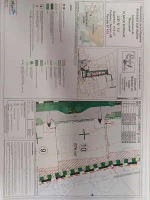 Terrain a batir a vendre Beaulieu-sur-Oudon 53320 Mayenne 53 33801 euros 53032-1109 001