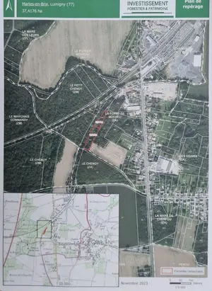Terrains de loisirs bois etangs a vendre Marles-en-Brie 77610 Seine-et-Marne 77 590000 euros 110585 001