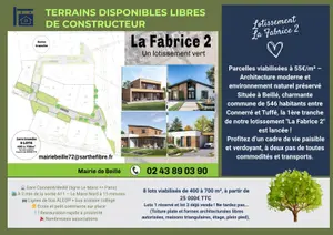 Terrain a batir a vendre Beillé 72160 Sarthe 72 0 euros 87212 001