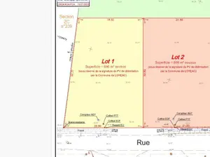 Terrain a batir a vendre Lohéac 35550 Ille-et-Vilaine 35 696 m2 66300 euros 35129-4813 001