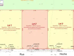 Terrain a batir a vendre Lohéac 35550 Ille-et-Vilaine 35 699 m2 66300 euros 35129-4815 001