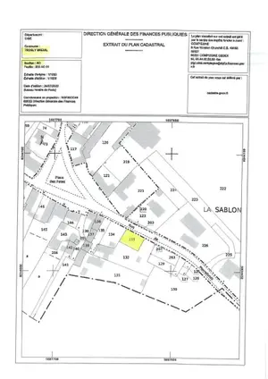 Terrain a batir a vendre Trosly-Breuil 60350 Oise 60 44000 euros 60056-155 001