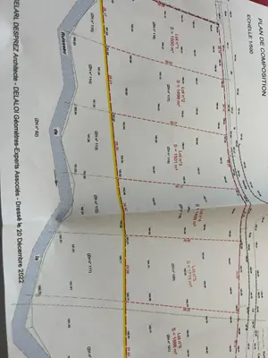 Terrain a batir a vendre Jandun 08430 Ardennes 08 1500 m2 42000 euros 10305/1125 001