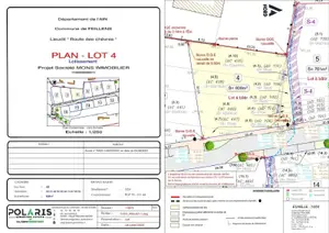 Terrain a batir a vendre Feillens 01570 Ain 01 808 m2 93880 euros TAB 82** 001