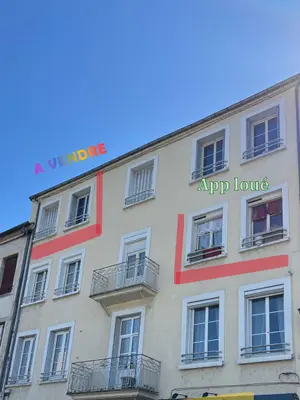 Appartement a vendre Saint-Amand-Montrond 18200 Cher 18 63 m2 3 pièces 74200 euros 18022/781 001
