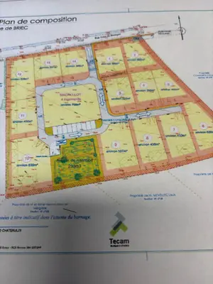 Terrain a batir a vendre Briec 29510 Finistère 29 54000 euros TEBA/1045 001