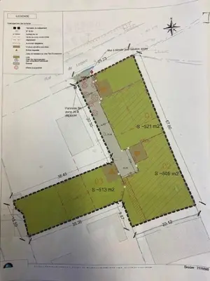 Terrain a batir a vendre Plesder 35720 Ille-et-Vilaine 35 505 m2 64200 euros 105/1868 001