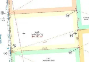 Terrain a batir a vendre Bains-sur-Oust 35600 Ille-et-Vilaine 35 51717 euros 143/250TB 001