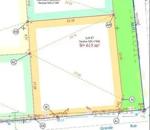 Terrain a batir a vendre Bains-sur-Oust 35600 Ille-et-Vilaine 35 53456 euros 143/250TD 001