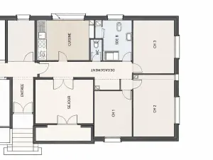 Appartement a vendre Chauny 02300 Aisne 02 72 m2 5 pièces 85600 euros 10075/615 001