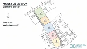 Terrain a batir a vendre Pouldreuzic 29710 Finistère 29 214840 euros CHEUVREUX RENNES-VI 001