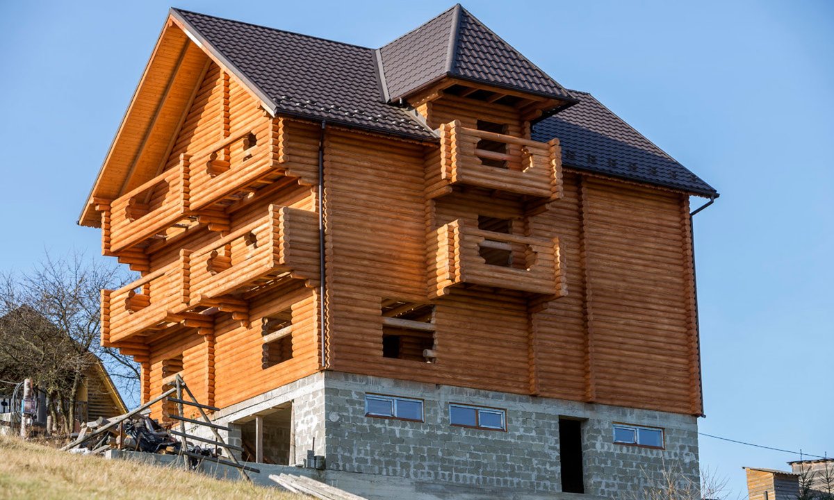Maison bois et...