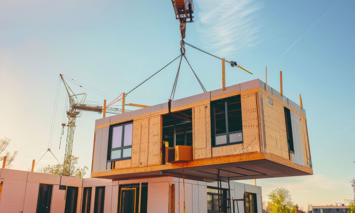 Maison modulaire :...