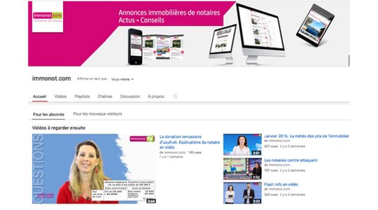 Fan d'immobilier ? Suivez-nous sur YouTube !