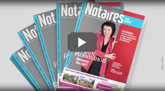 VIDÉO - Des magazines Notaires - immonot "à la page"