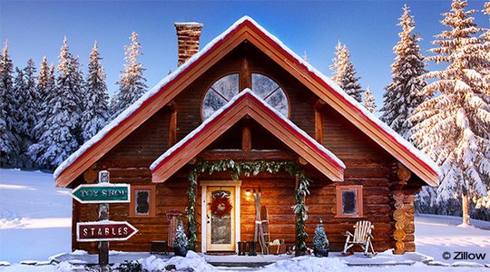 Le Père Noël vend sa maison