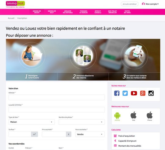Vous souhaitez vendre un bien immobilier ?