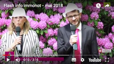 Vidéo Flash info immonot