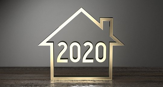 On vous souhaite... Une bonne année immobilière !