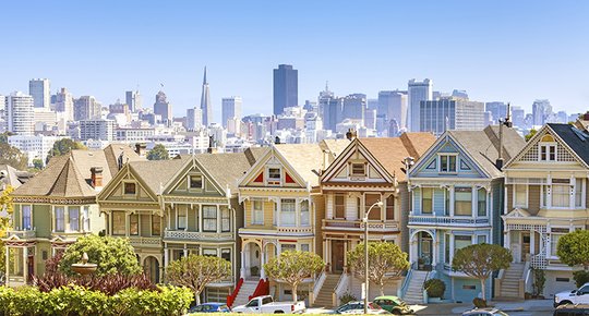 La célèbre "maison bleue" de San Francisco est à vendre