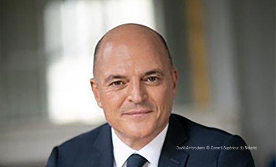 David Ambrosiano Nouveau Président du Conseil supérieur du notariat