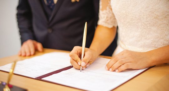Mariage à la carte Avec ou sans contrat ?