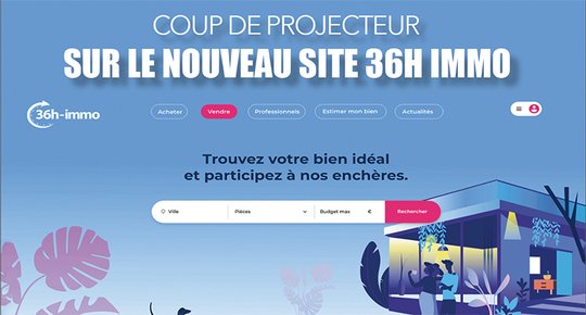 Meilleurs voeux immobiliers 2023 Avec le nouveau site 36 heures immo