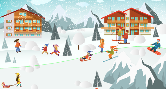 Achat à la montagne 7 pistes pour glisser vers le bon appartement