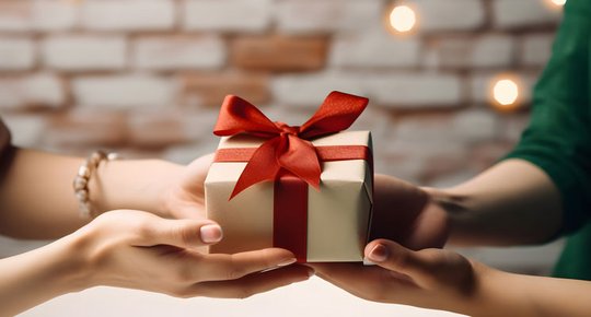 Dans la hotte du Père Noël : un présent d'usage