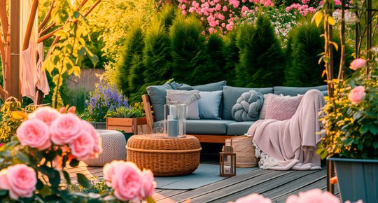 Décoration jardin extérieur : pour une pièce de vie extérieure idéale passez à
l'heure d'été avec style