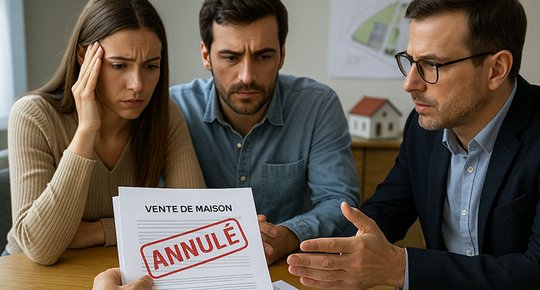 Annulation d'une vente de maison avant la signature définitive : quelles sont
les règles ?