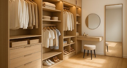 Dressing sur mesure : un incontournable pour organiser et valoriser son
intérieur