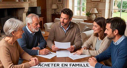 Acheter un bien en famille : SCI ou indivision ?