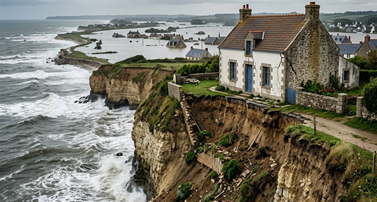 L'immobilier face au climat : ces zones où habiter devient (ou va devenir)
impossible