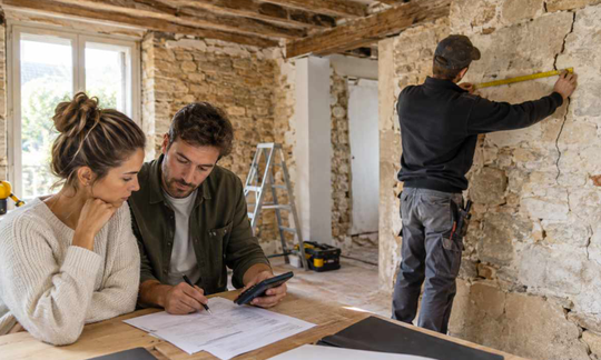 Achat dans l'ancien : comment chiffrer son budget travaux avant de signer le
compromis ?