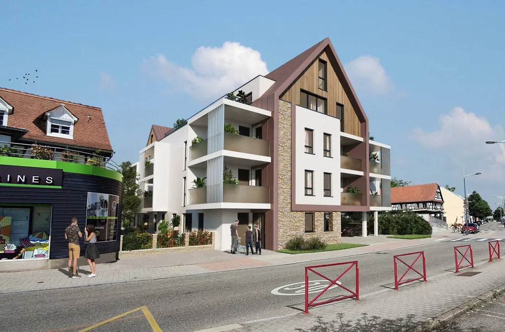 Programme neuf Eckbolsheim 67201 Bas-Rhin 67 de 488000 à 0 MDCS-30557 004