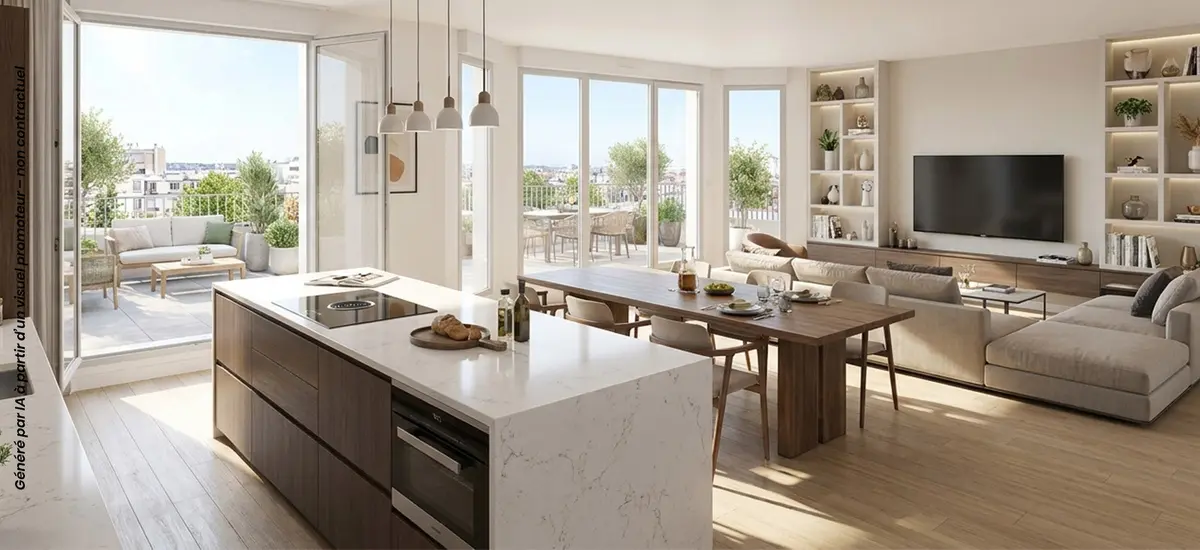 Programme neuf Nanterre 92000 Hauts-de-Seine 92 de 448605 à 510000 MDCS-42276 002
